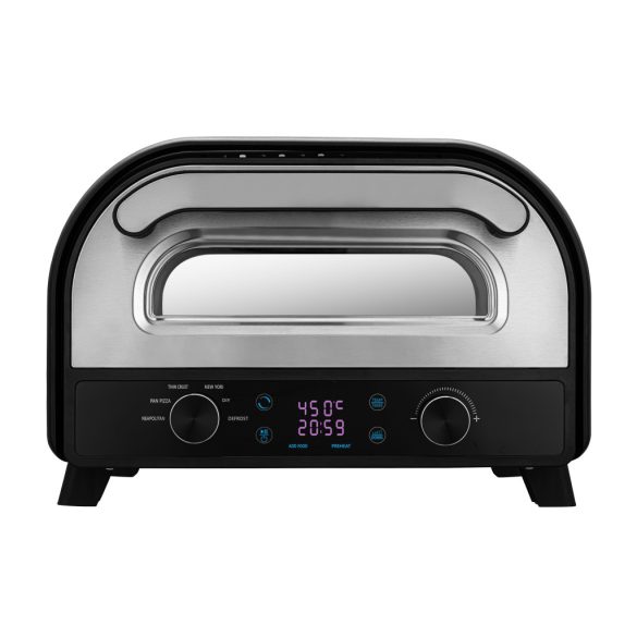 Dr. Pizza Rothello forgózsámolyos elektromos pizzasütő 13"