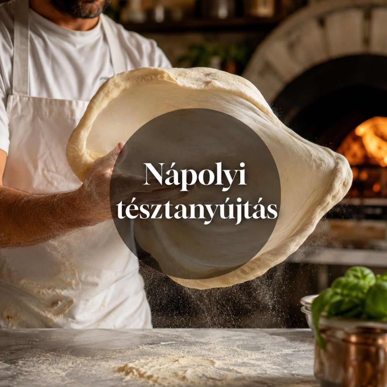 Nápolyi pizzatészta nyújtása kézzel: így működik a Neapolitan Slap technika